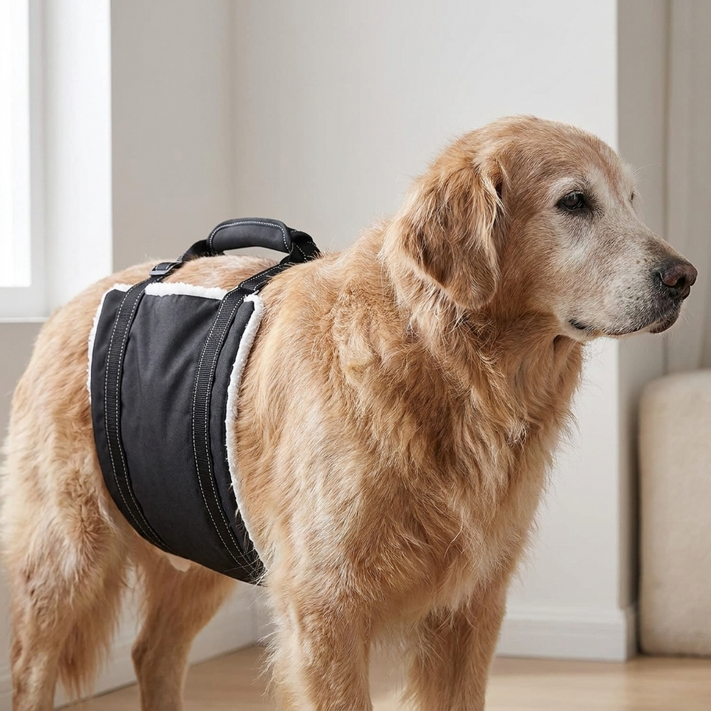 RisePaw rear-leg mobility support sling product detail